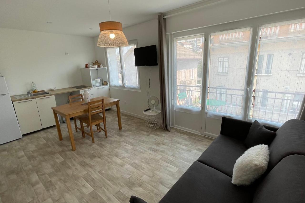 Le Bout Du Lac Studio Renove Avec Balcon Et Vue Sur La Montagne Annecy Eksteriør bilde